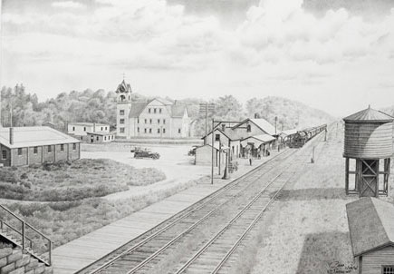 Boston and Maine class S-1b steam locomotive number 3020